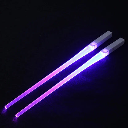 Colorful LED Glow Chopsticks for Kids Star Wars Fans