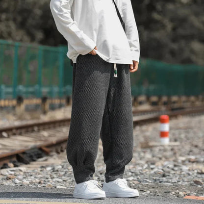 Premium Ribbed Athletic Pants