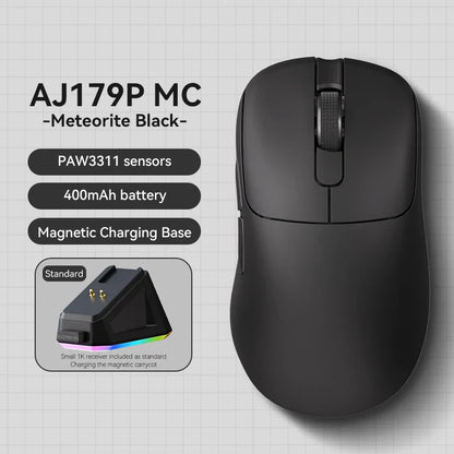 Rechargeable Wireless Gaming Mouse Ergonomic Design