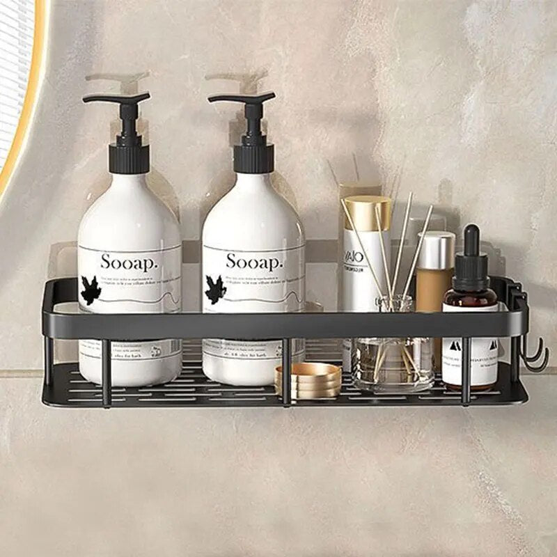 Easy Install Bathroom Storage Rack