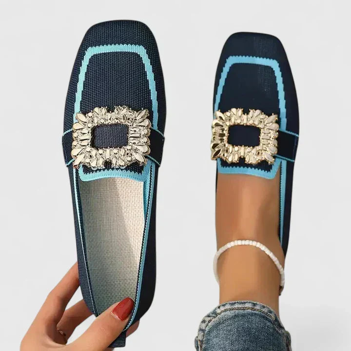 Comfortable Women's Orthopedic Loafers - Vossary