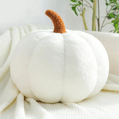 Soft Orange Pumpkin Pillow