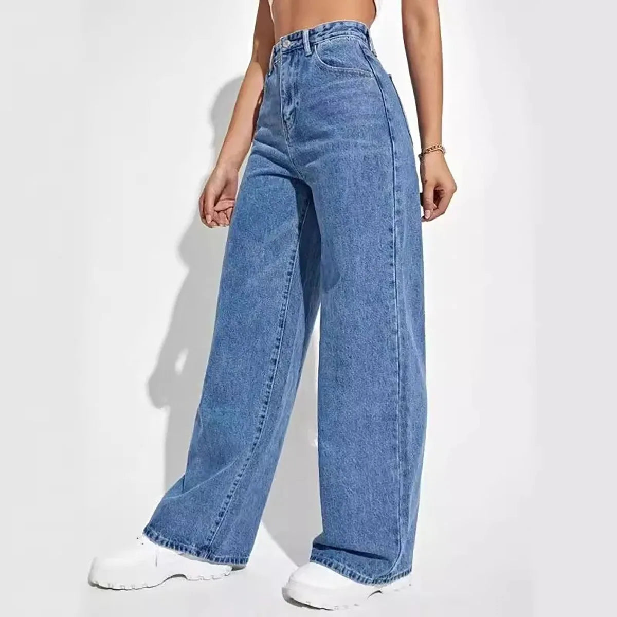 Comfortable High Waist Loose Fit Pants