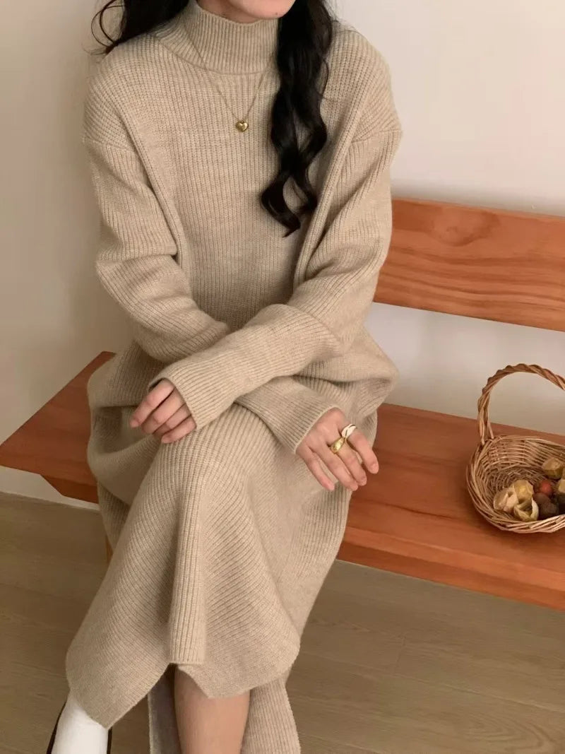 Soft Knit Sweater Dress