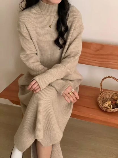 Soft Knit Sweater Dress