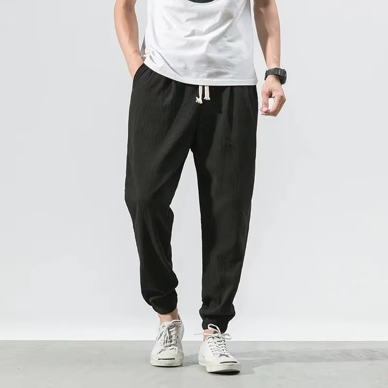 Comfortable Cotton Harem Pants for Men