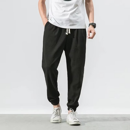 Comfortable Cotton Harem Pants for Men