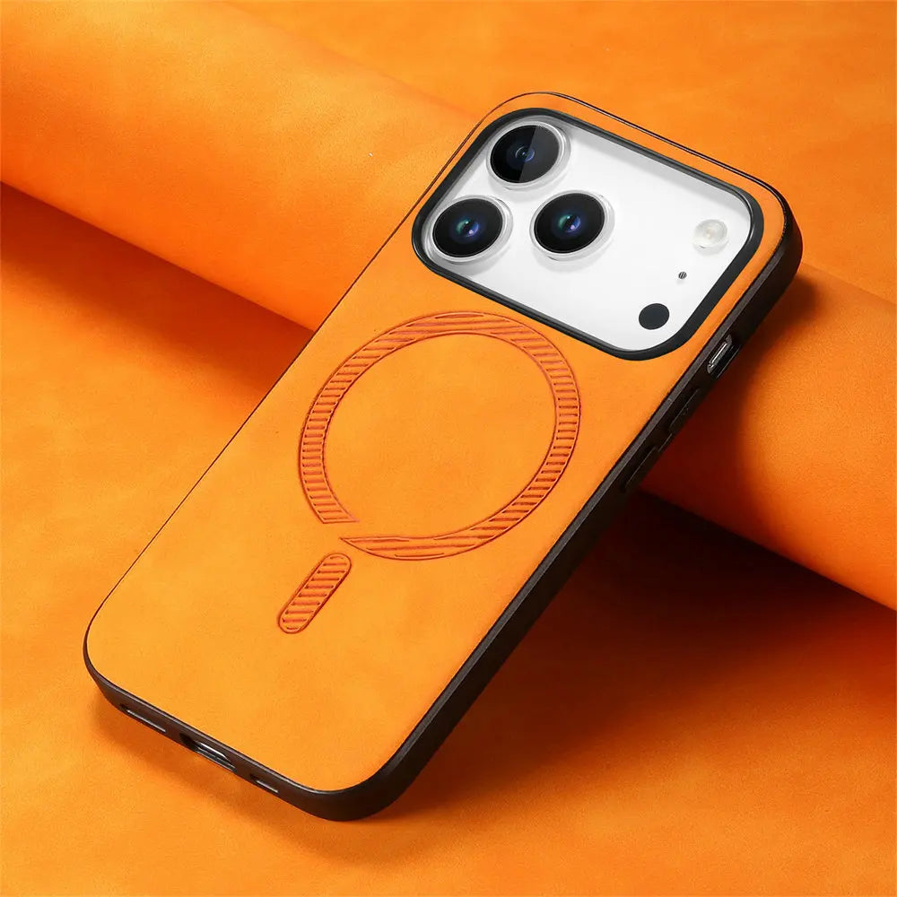 Premium Genuine iPhone Leather Cover