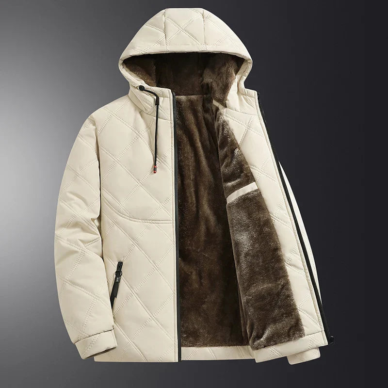 Casual Padded Hoodie Coat