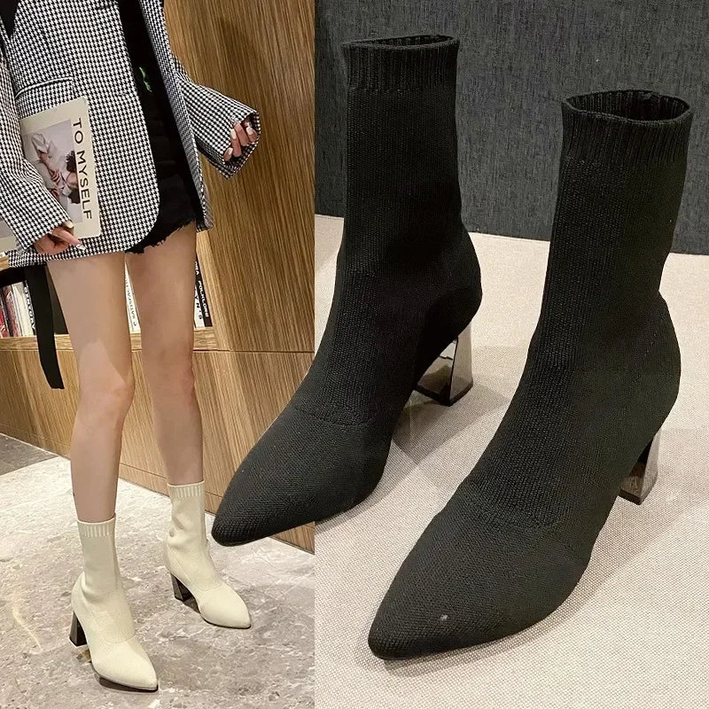 Luxury Comfortable Leather Ankle Boots