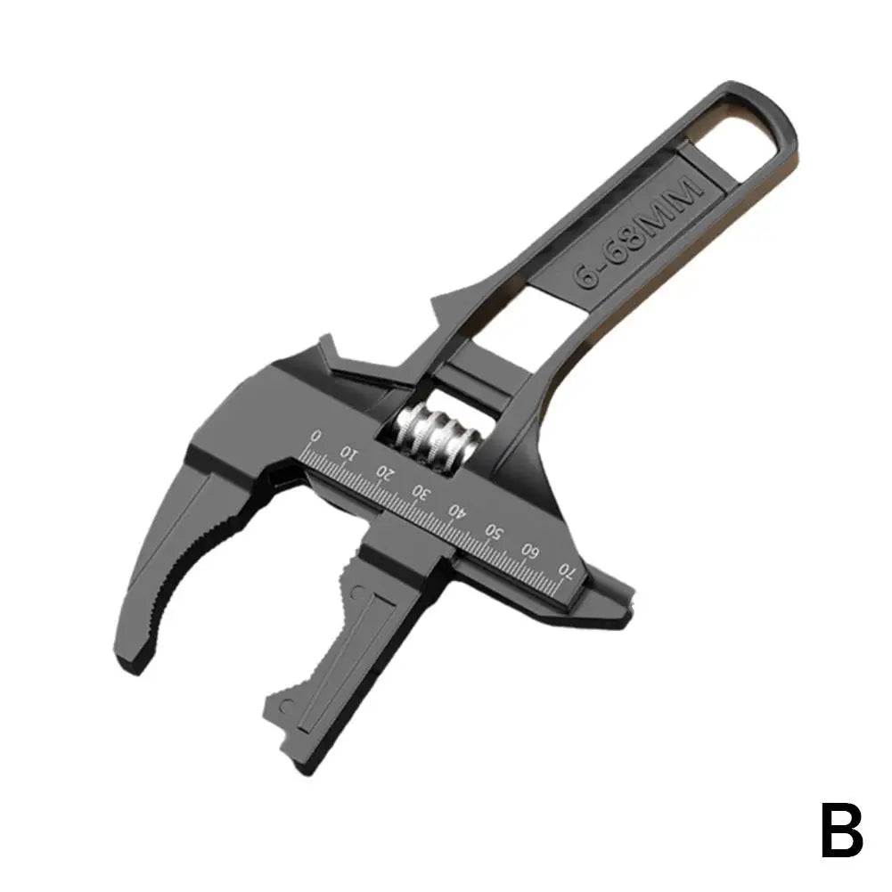 Versatile Basin Wrench & Nutcracker - 6-68mm Plumbing Tool