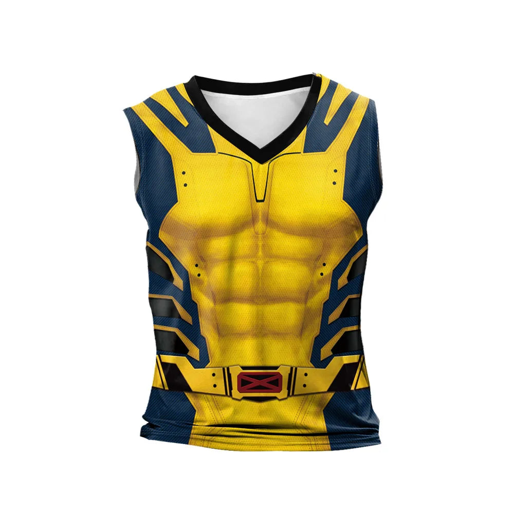 Marvel Comic Superhero Fit Top for Men