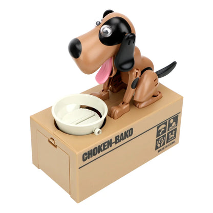 Fun Interactive Coin Saving Robot Dog Bank for Children