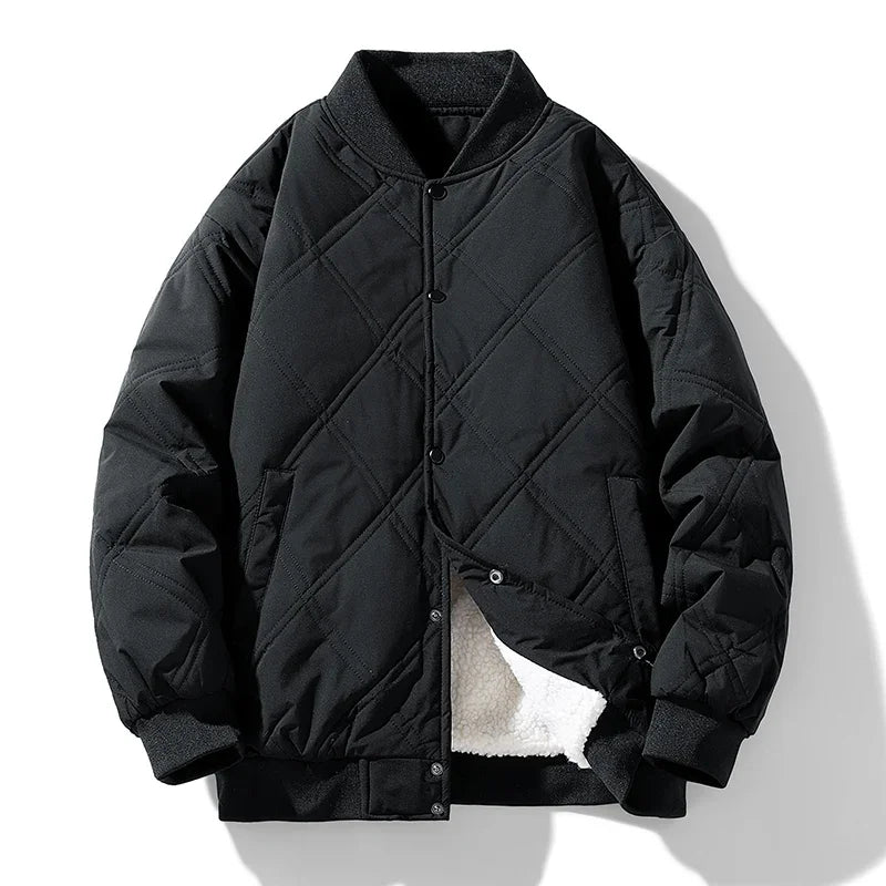 Warm Fleece Lined Winter Jacket - Vossary