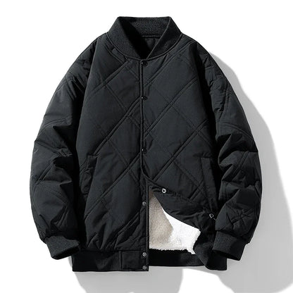 Warm Fleece Lined Winter Jacket - Vossary