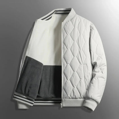 Warm Reversible Mens Bomber Jacket