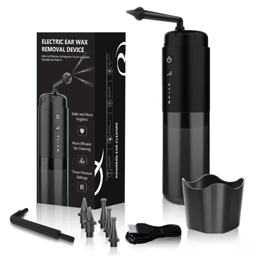 Gentle Ear Cleaning Kit – Safe Water Irrigator for Family - Luxicro