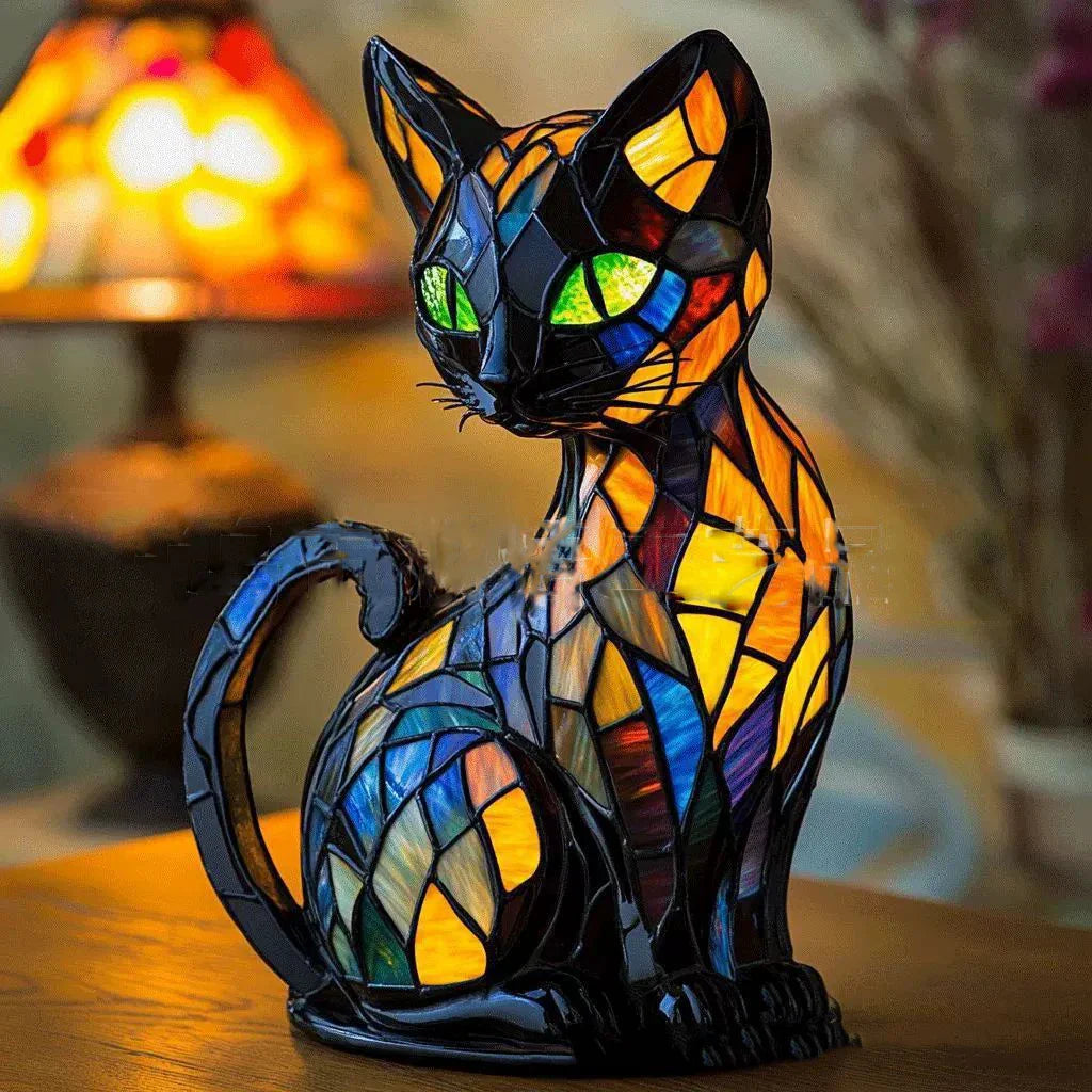 Vintage Animal Figurine Desk Lamp - Vossary
