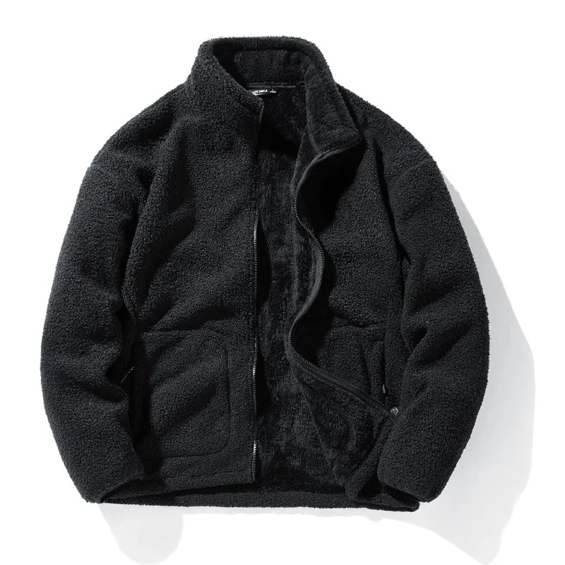 Comfortable Full Zip Mens Casual Jacket