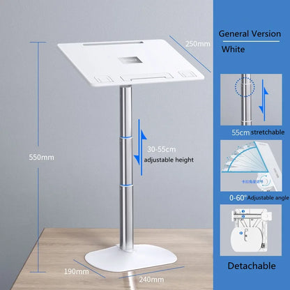 Compact Metal Laptop Cooler & Holder
