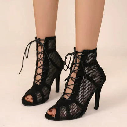 Chic High Heels with Ankle Buckle