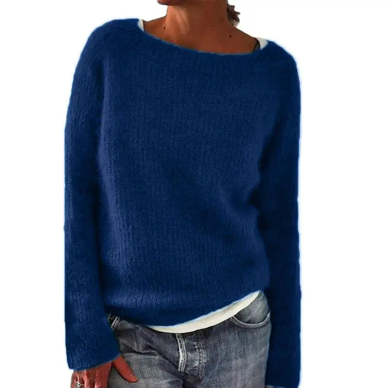 Cozy Oversized Cable Knit Women's Sweater