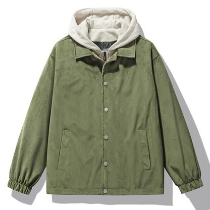 Soft Suede Leather Jacket