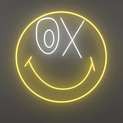 Colorful LED Smiley Face Wall Light USB Powered