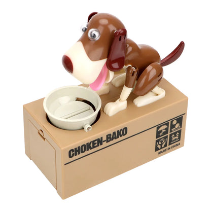 Fun Interactive Coin Saving Robot Dog Bank for Children