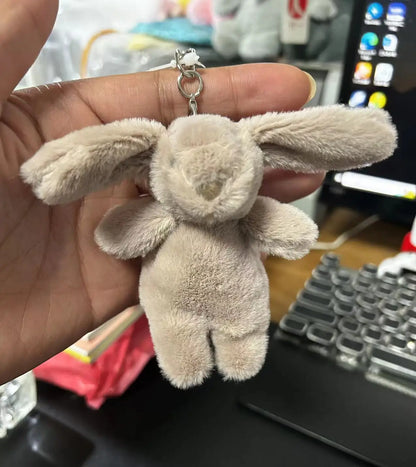 Adorable Bunny Keychain Plush Toy Accessory