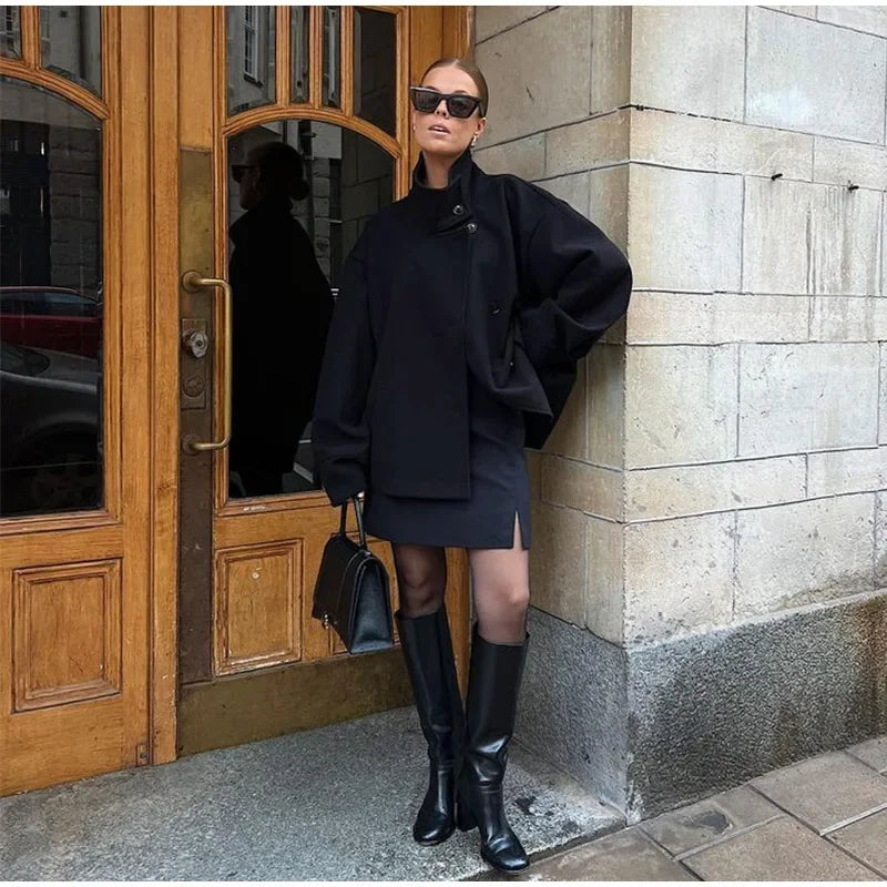 Warm Wool Mix Winter Coat