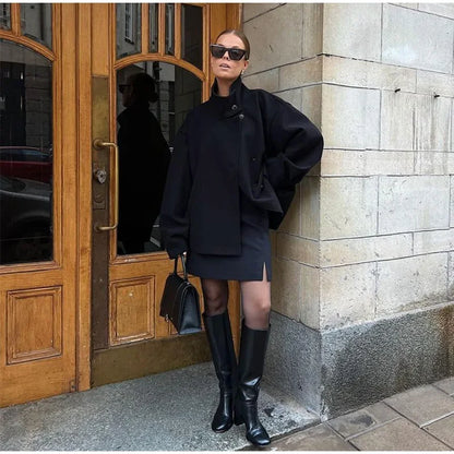 Warm Wool Mix Winter Coat