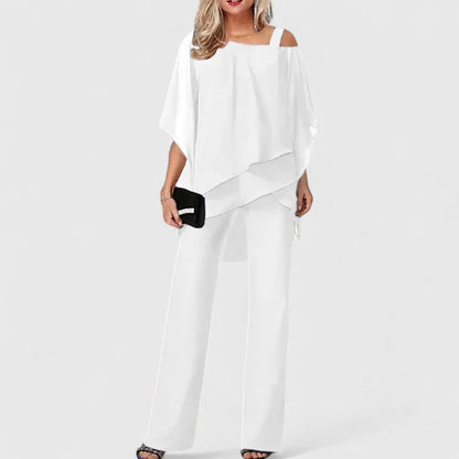 Relaxed Fit 2 Piece Pants Set