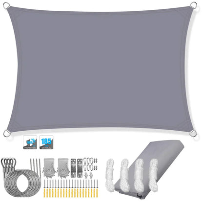 Outdoor Patio Sun Shade Waterproof UV Screen Canopy