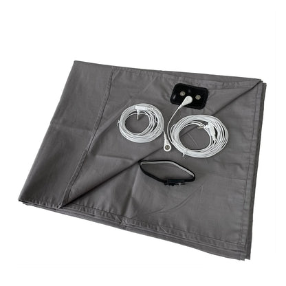 Grounding Silver Static Reduction Bed Sheet