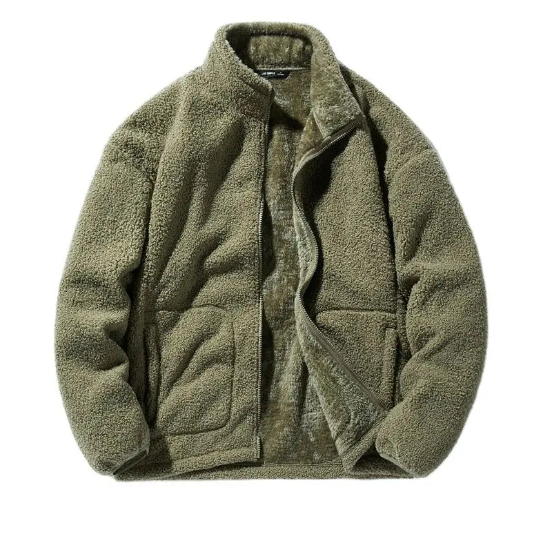 Comfortable Full Zip Mens Casual Jacket