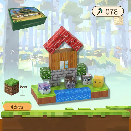 Fun Magnetic Blocks Toy Set for Kids