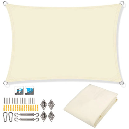 Outdoor Patio Sun Shade Waterproof UV Screen Canopy