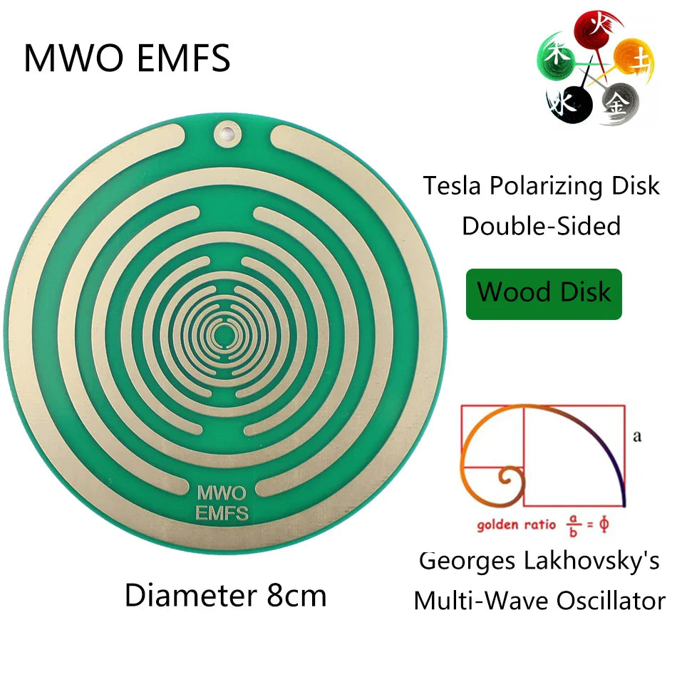 Portable EMF Protection Disk for Pain Relief