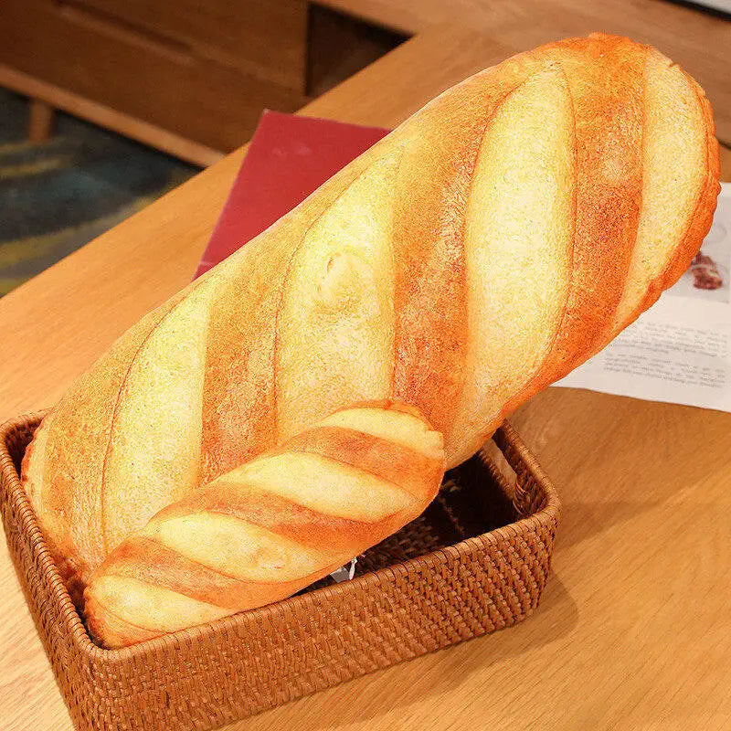 Cuddly Bread Shaped Pillow
