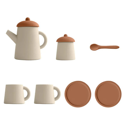 Fun Kids Play Tea Set Soft Toy Tableware
