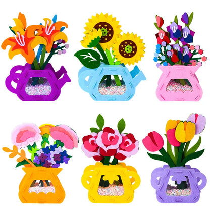 Fun Art Flower Making Kit for Kids - Luxicro