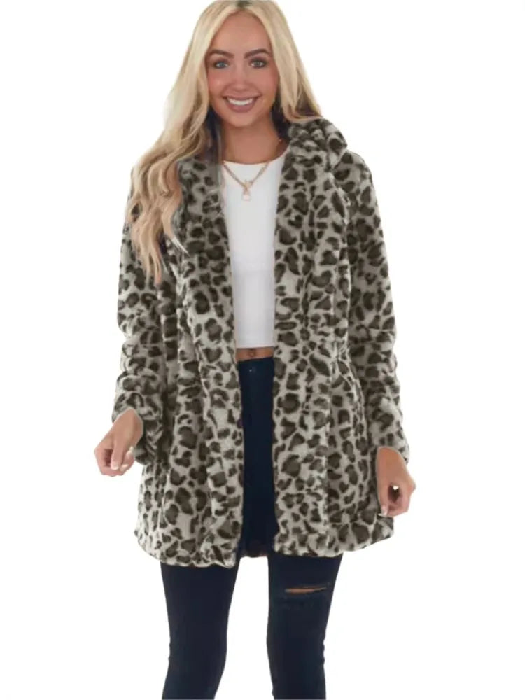 Luxury Fake Fur Winter Coat