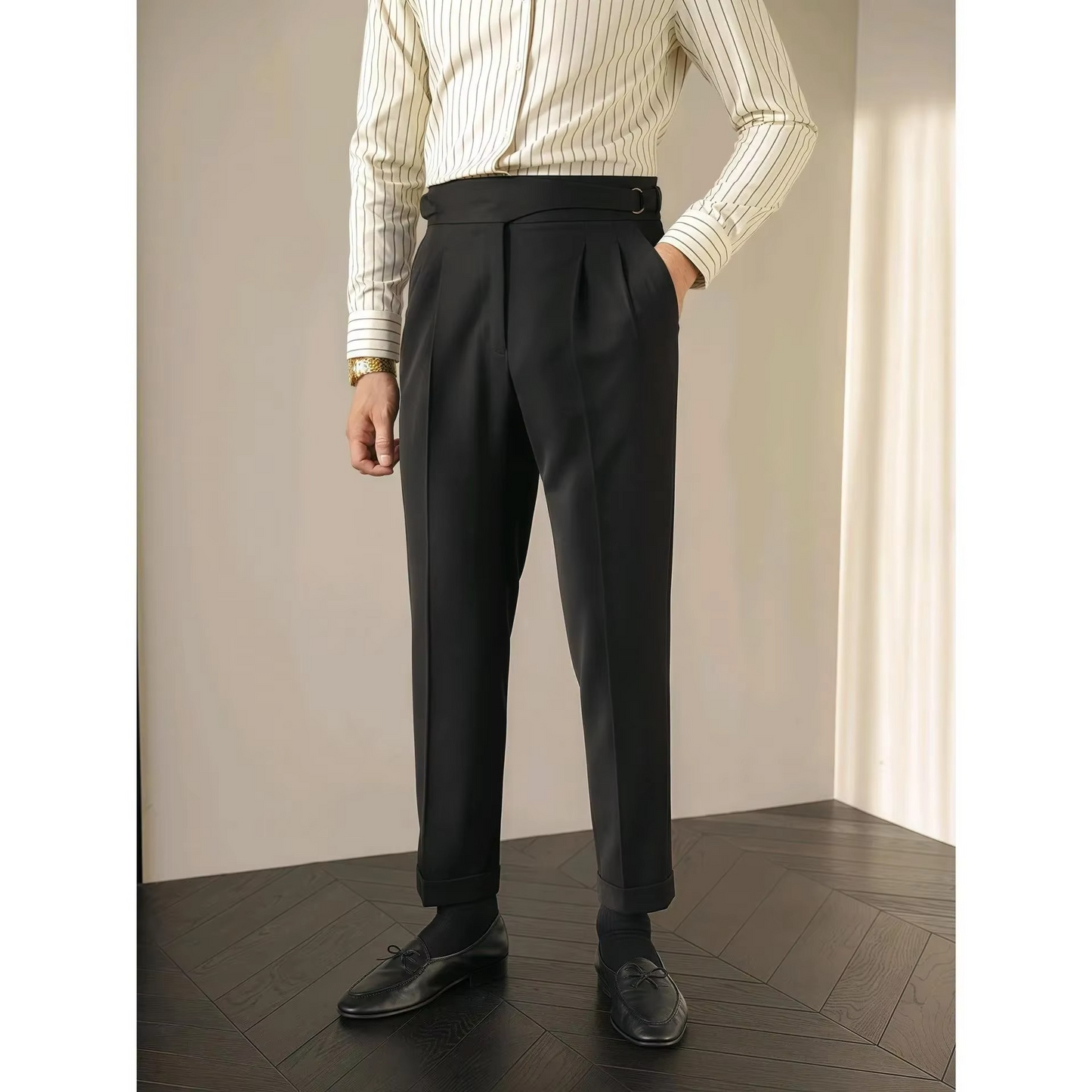 Classic Fit Men's Slim Business Trousers