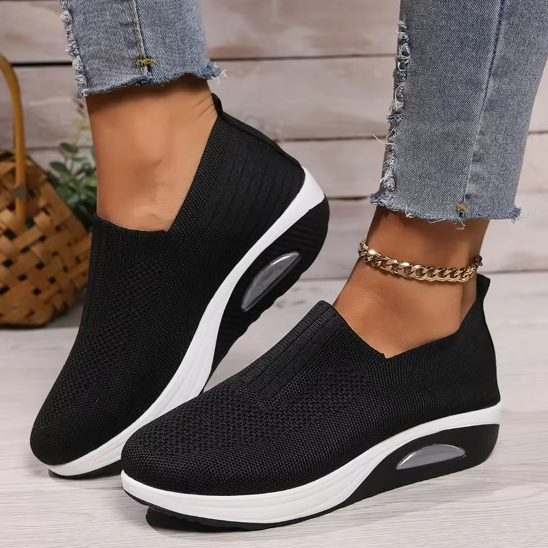 Comfortable Arch Support Walking Mules - Breathable Slip Resistant Shoes - EasyApparels