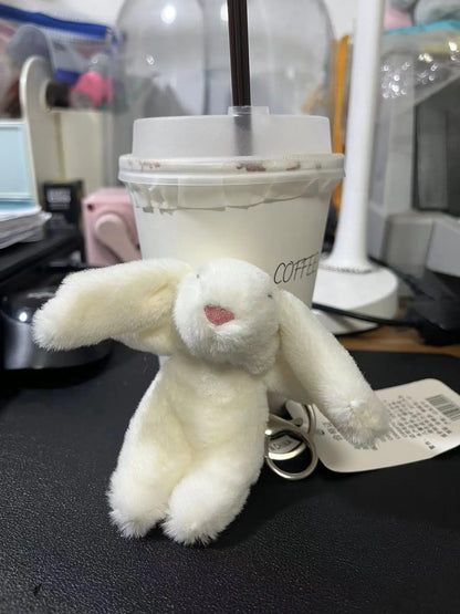 Adorable Bunny Keychain Plush Toy Accessory