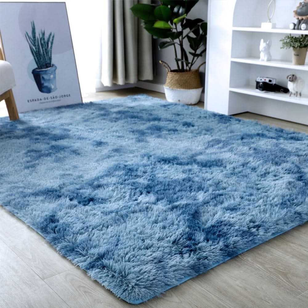 Soft Fuzzy Shag Area Rug for Warm Home Decor - Vossary