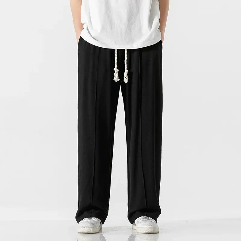 Comfortable Casual Cotton Trousers