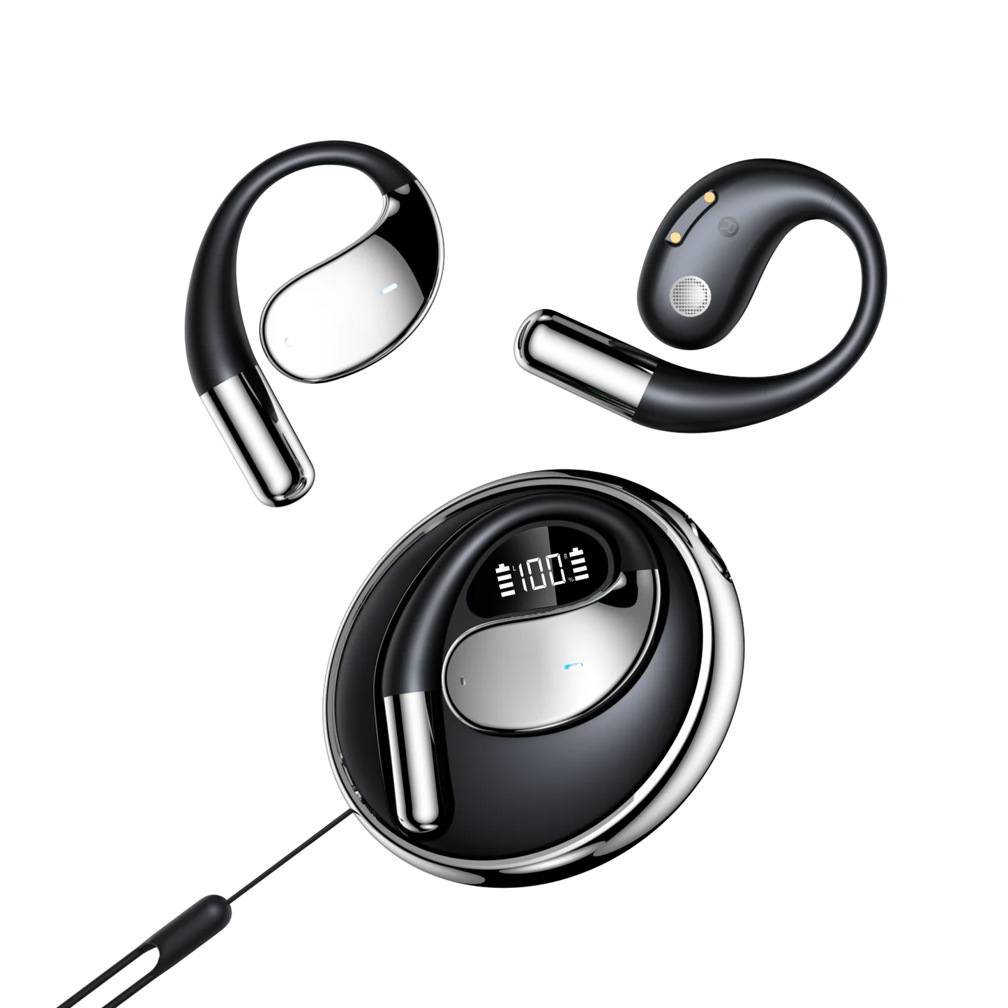 Compact Bluetooth Earbuds Wireless Stereo Travel - Luxicro