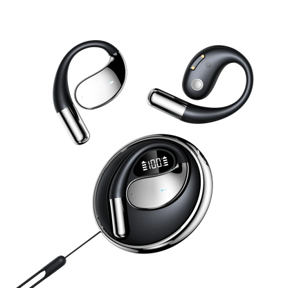 Compact Bluetooth Earbuds Wireless Stereo Travel - Luxicro